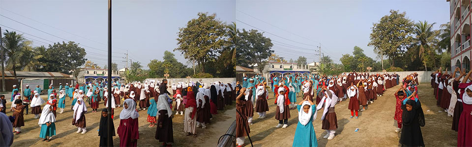 Bhowraid Munshi Momiruddin Dakhil Madrasah - Slide